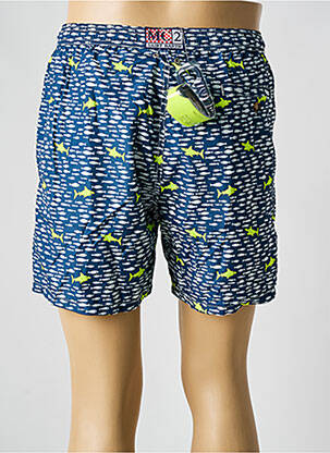Short de bain tissage imperméable bleu MC2 SAINT BARTH homme
