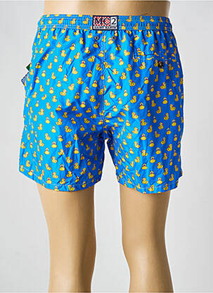 Short de bain tissage imperméable bleu MC2 SAINT BARTH homme