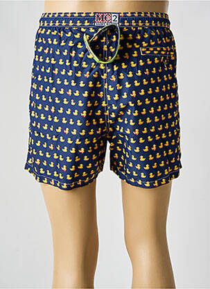 Short de bain tissage imperméable bleu MC2 SAINT BARTH homme
