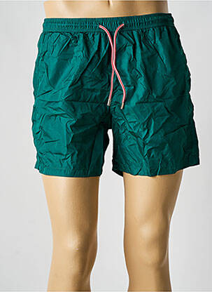Short de bain tissage imperméable vert MC2 SAINT BARTH homme
