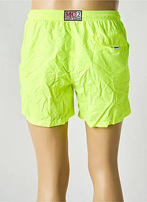 Short de bain tissage imperméable jaune MC2 SAINT BARTH homme