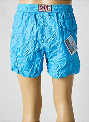 Short de bain tissage imperméable bleu MC2 SAINT BARTH homme