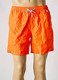 Short de bain tissage imperméable orange MC2 SAINT BARTH homme