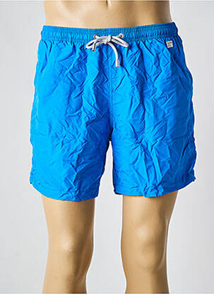 Short de bain tissage imperméable bleu MC2 SAINT BARTH homme