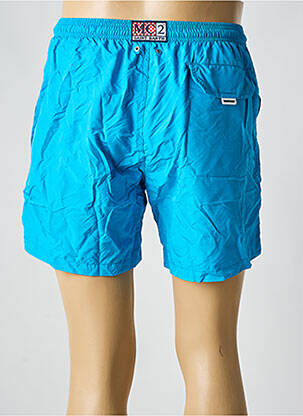 Short de bain tissage imperméable bleu MC2 SAINT BARTH homme