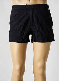 Short de bain tissage imperméable noir MC2 SAINT BARTH homme