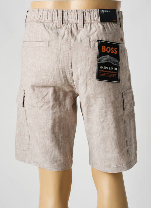 Bermuda beige HUGO BOSS pour homme