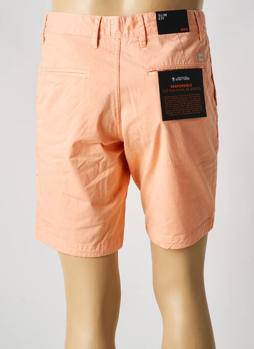 Bermuda orange HUGO BOSS pour homme