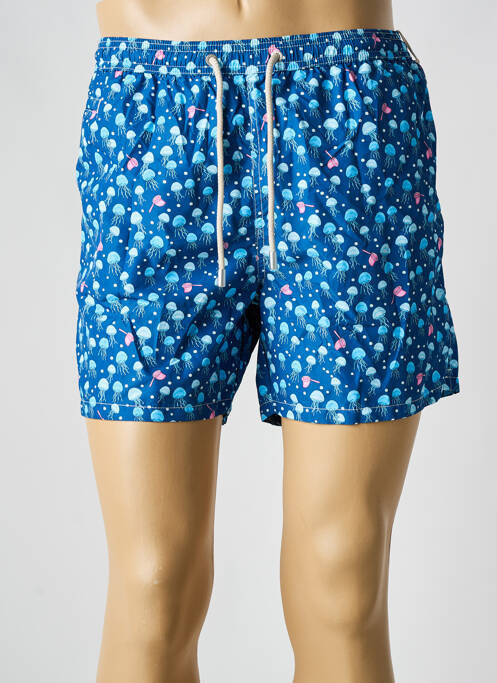 Short de bain bleu MC2 SAINT BARTH pour homme