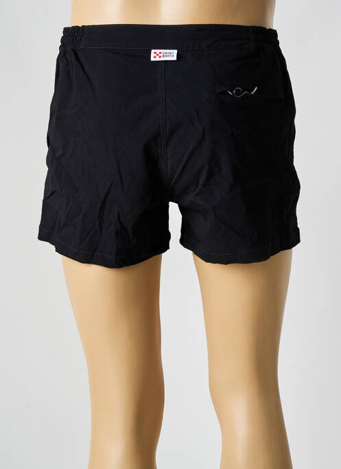 Short de bain noir MC2 SAINT BARTH pour homme