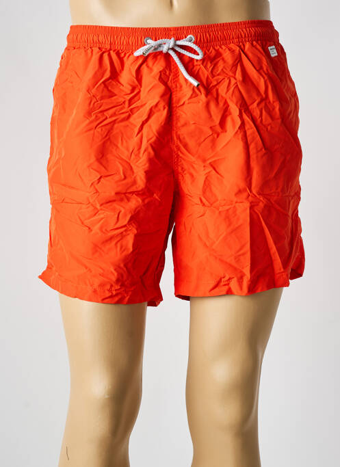 Short de bain orange MC2 SAINT BARTH pour homme