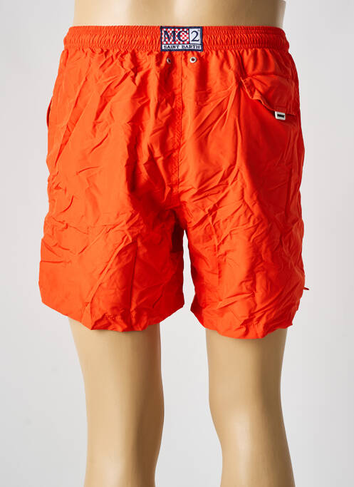 Short de bain orange MC2 SAINT BARTH pour homme