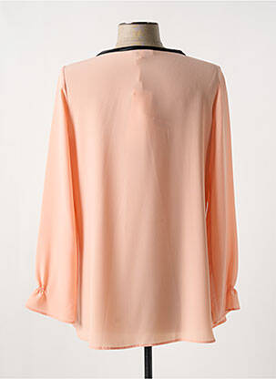 Top stretch manches longues orange ALAIN MURATI femme