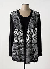 Tunique manches longues noir ALAIN MURATI pour femme seconde vue