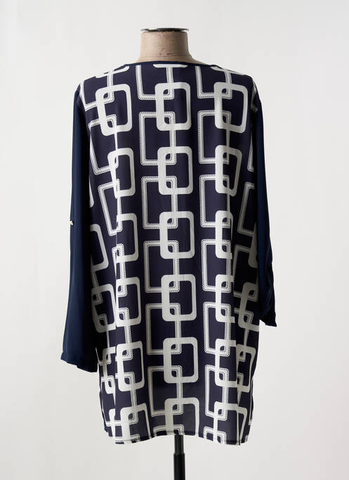 Tunique manches longues bleu ALAIN MURATI pour femme