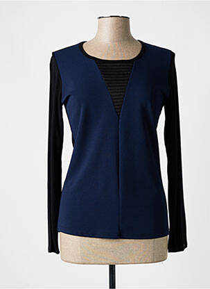 T-shirt manches longues manches longues bleu NANA BAILA femme
