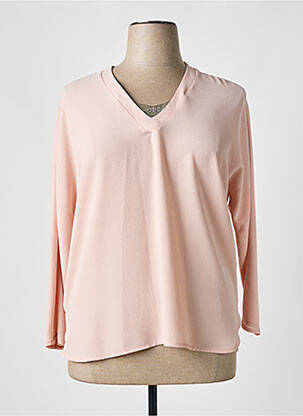 Blouse manches longues manches longues rose ROMEO POUR JULIETTE femme
