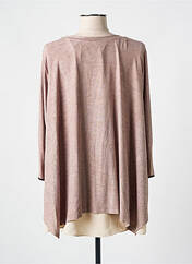 Tunique manches longues marron ALAIN MURATI pour femme seconde vue