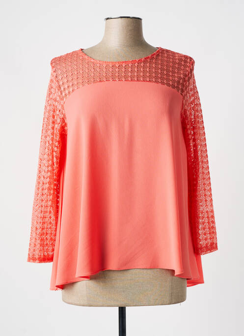 Blouse orange ESPERANCE pour femme