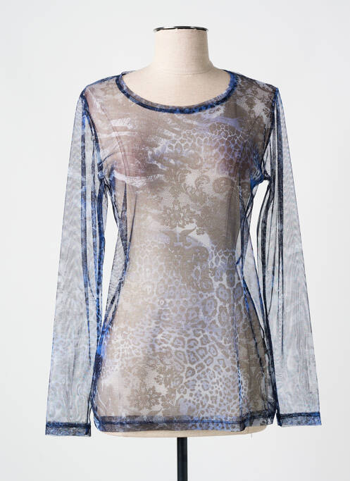 Top bleu ALAIN MURATI pour femme