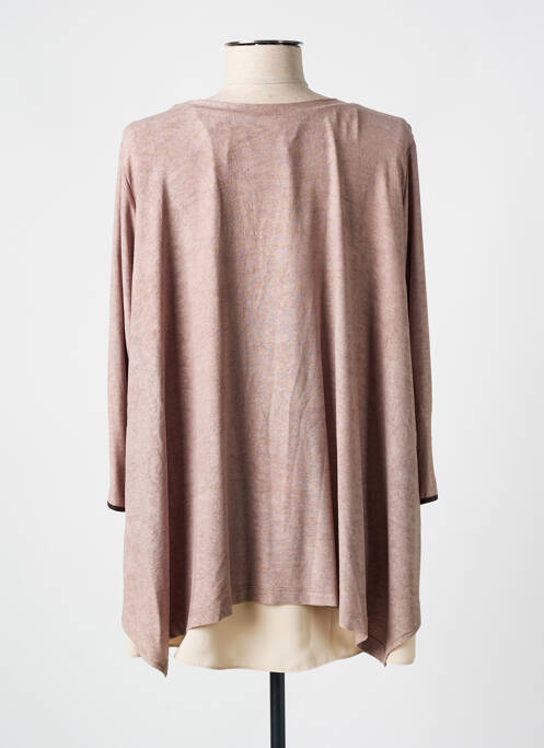Tunique manches longues marron ALAIN MURATI pour femme