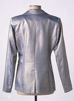 Blazer coupe cintrée bleu MARIELY femme