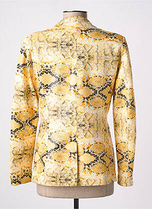 Blazer poches jaune MARIELY femme