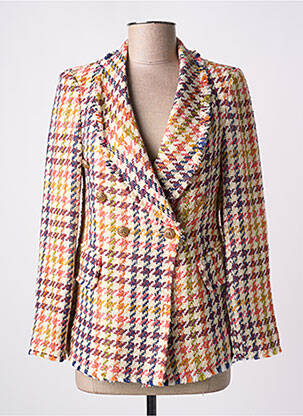 Blazer poches beige MARIELY femme