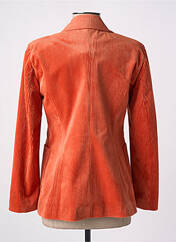 Blazer orange HIPPOCAMPE pour femme seconde vue