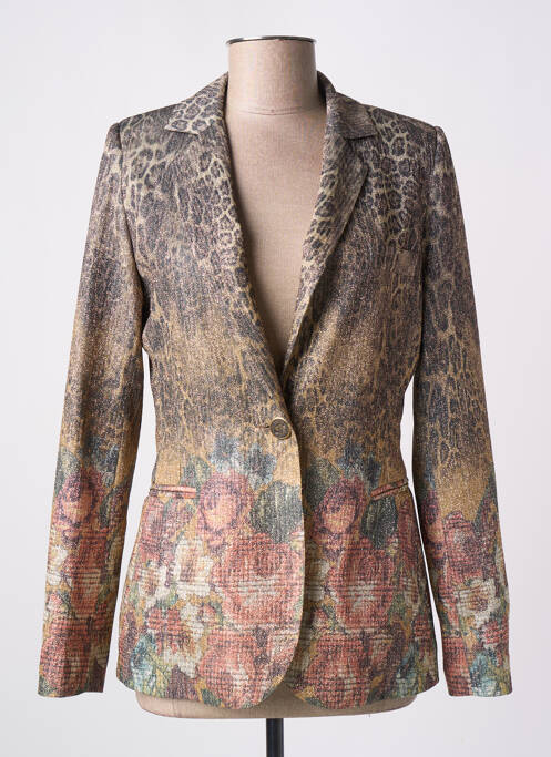 Blazer coupe cintrée beige MARIELY femme