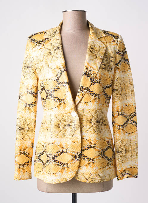 Blazer poches jaune MARIELY femme