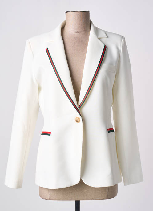 Blazer blanc MARIELY pour femme
