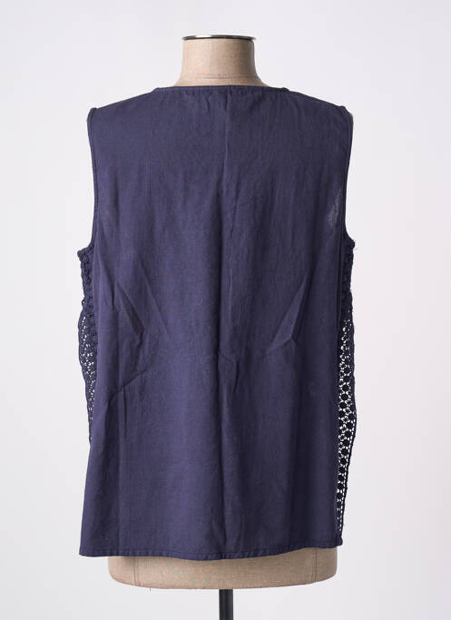 Top bleu ALAIN MURATI pour femme