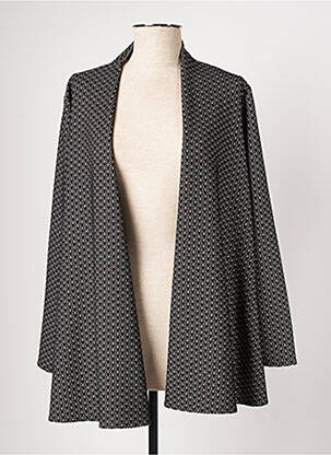 Gilet manches longues stretch noir ROMEO POUR JULIETTE femme