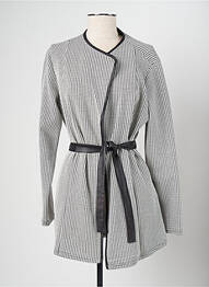 Veste casual poches noir ROMEO POUR JULIETTE femme