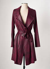 Manteau long rouge ROMEO POUR JULIETTE pour femme seconde vue