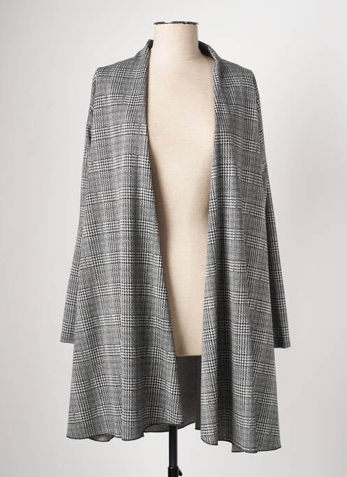 Gilet manches longues gris ROMEO POUR JULIETTE pour femme