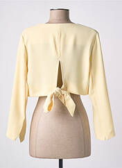 Boléro jaune PARISIENNE pour femme seconde vue