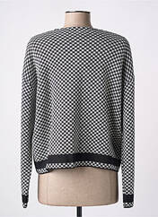 Gilet manches longues noir TAMAR & PIERRE pour femme seconde vue