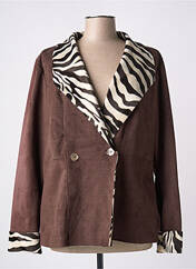 Veste casual marron ROMEO POUR JULIETTE pour femme seconde vue