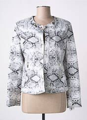 Veste chic gris MARIELY pour femme seconde vue