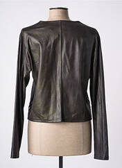 Veste simili cuir noir ROMEO POUR JULIETTE pour femme seconde vue