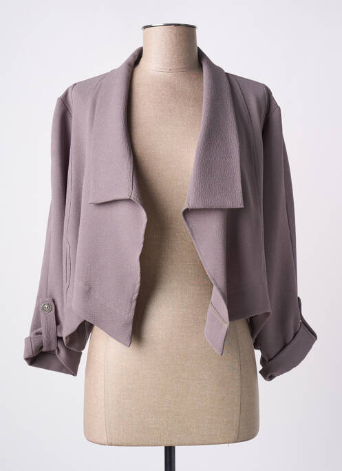 Veste casual gris PARISIENNE pour femme