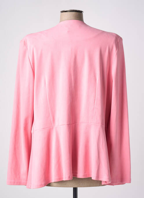 Veste casual rose PARISIENNE pour femme