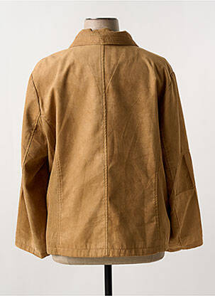 Blouson poches marron ELYNE femme