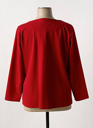 Veste casual manches longues rouge ROMEO POUR JULIETTE femme