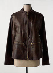 Veste casual marron MONACO BLUE pour femme seconde vue