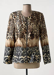Veste casual marron PARISIENNE pour femme seconde vue