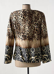 Veste casual marron PARISIENNE pour femme seconde vue
