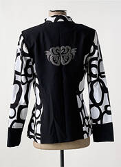 Veste casual noir PARISIENNE pour femme seconde vue